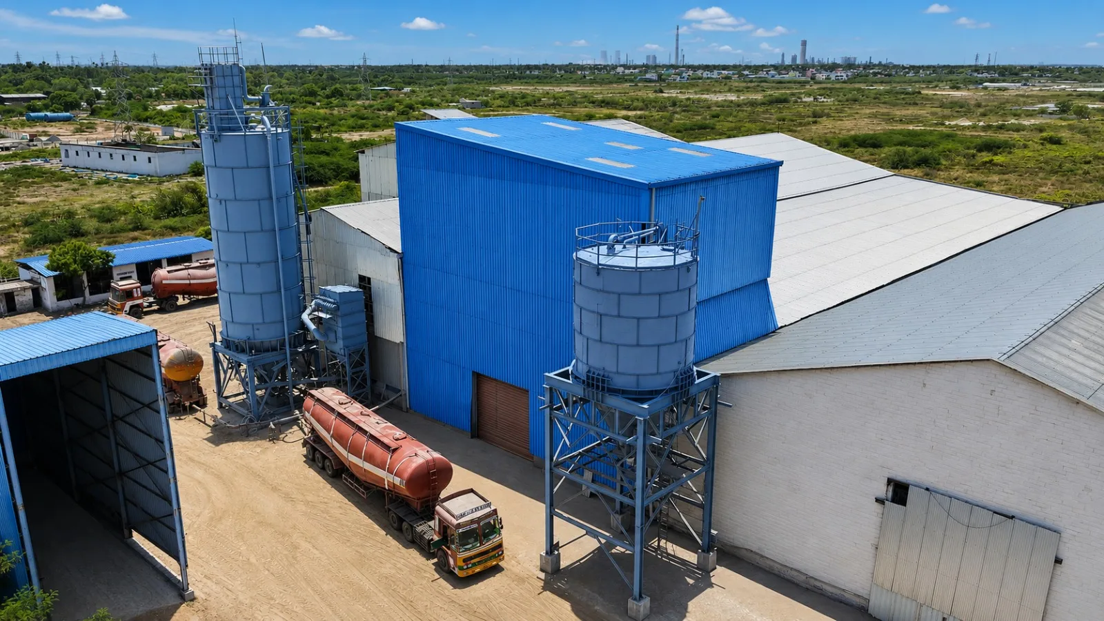 Hi-Tech Fly Ash facility overview, Tuticorin
