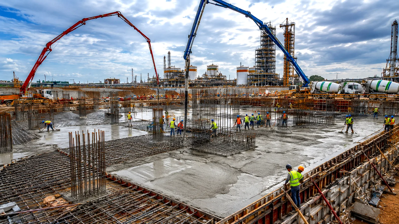 Mass Concrete application