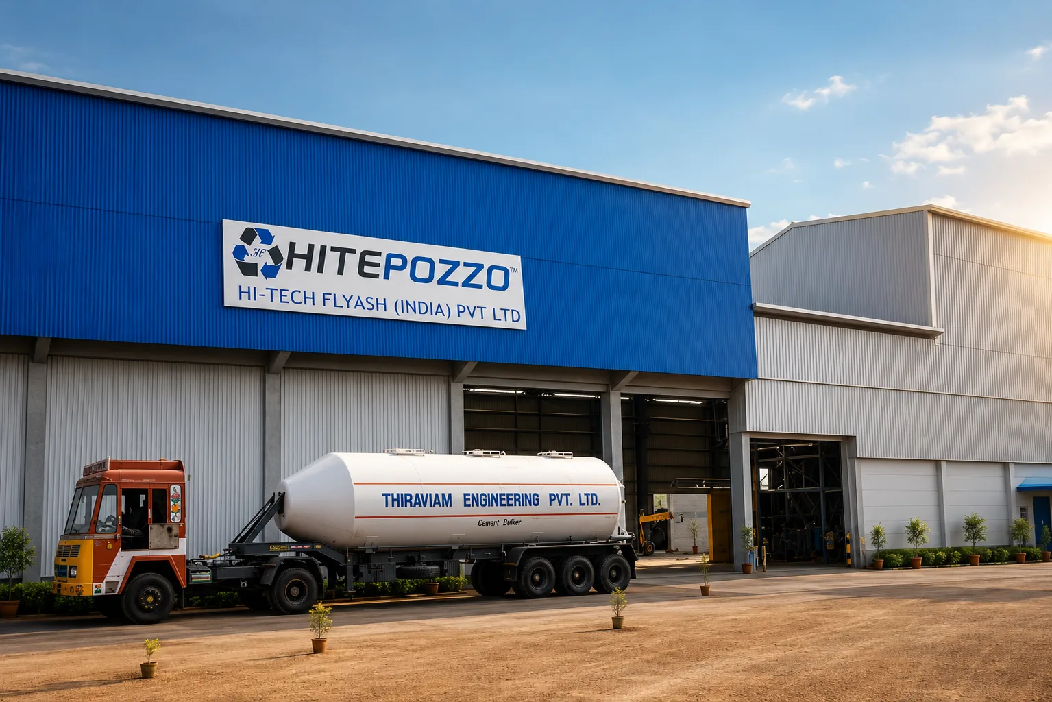 Hi-Tech Fly Ash original facility