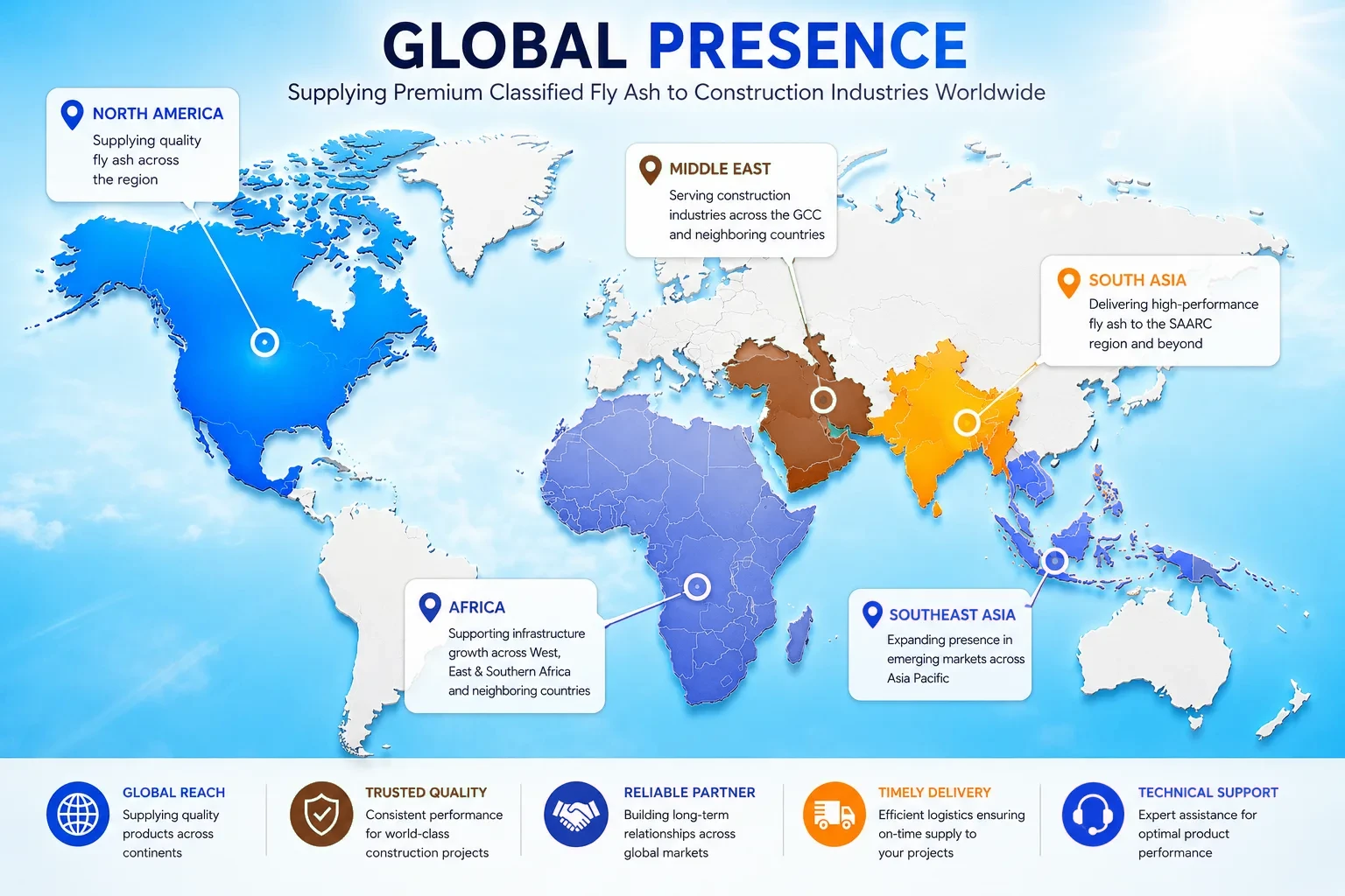 HITEPOZZO export regions world map